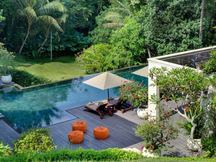 Villa Alam Bali Garten Pool