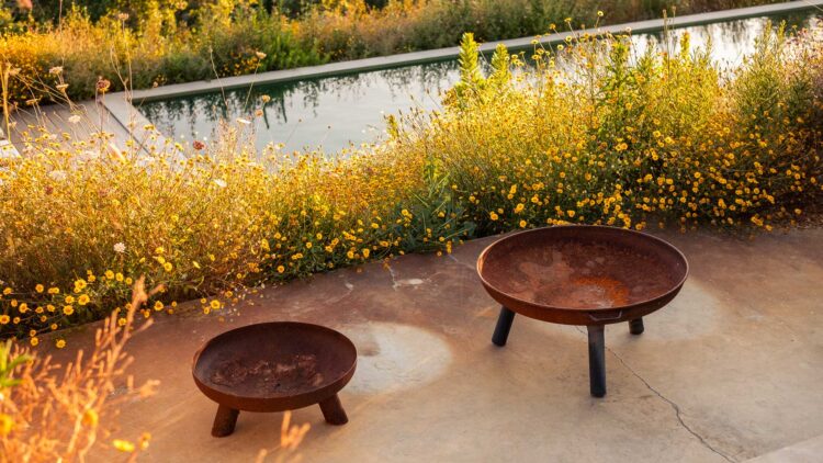 Villa Alentejo Luxus Ferienhaus Portugal Mieten Feuerschale