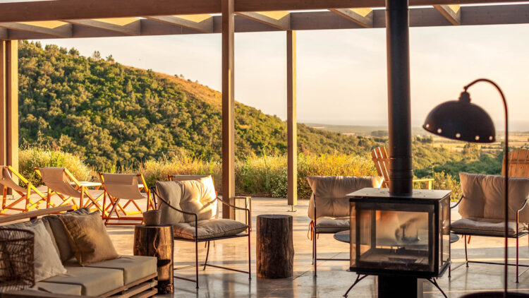 Villa Alentejo Luxus Ferienhaus Portugal Mieten Kaminofen