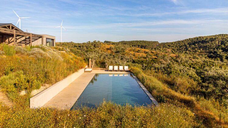 Villa Alentejo Luxus Ferienhaus Portugal Mieten Poolterrasse