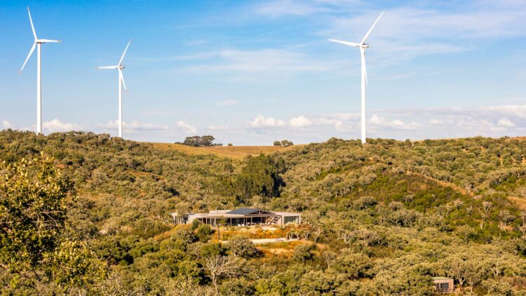 Villa Alentejo Luxus Ferienhaus Portugal Mieten Windräder