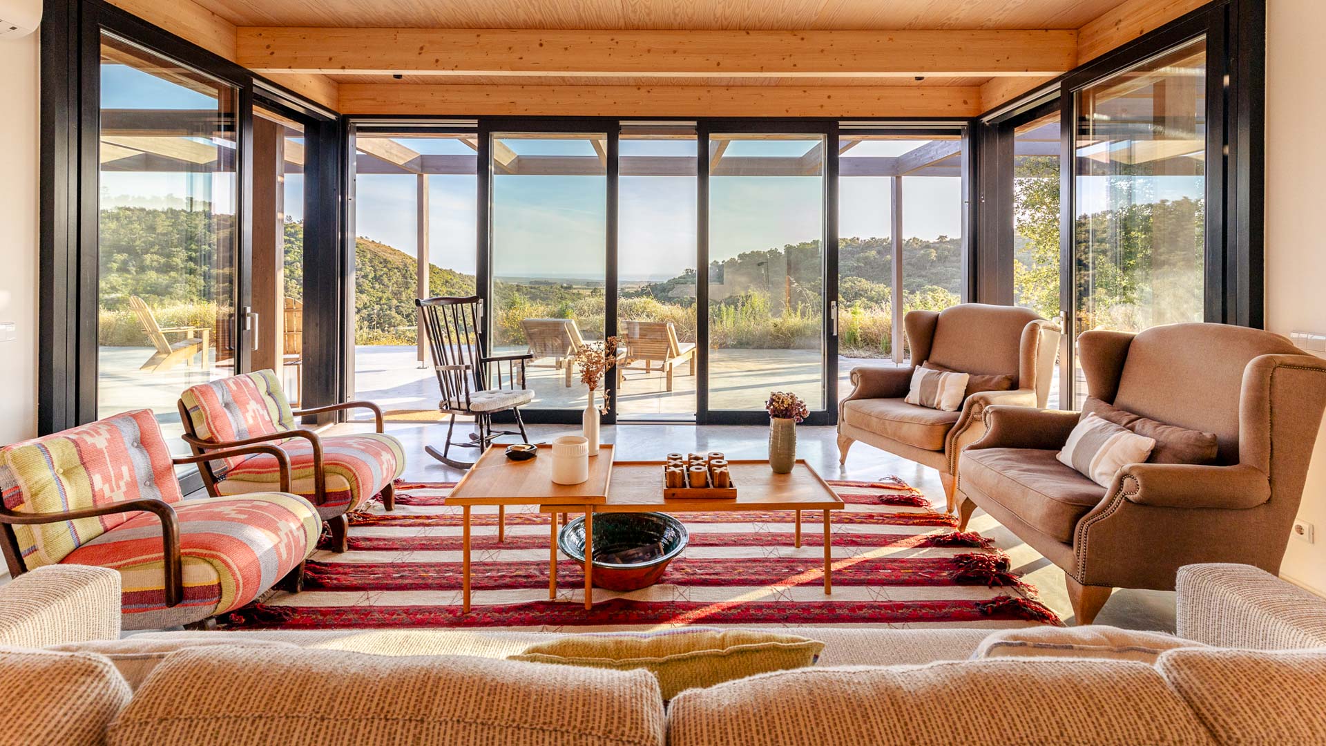 Villa Alentejo Luxus Ferienhaus Portugal Mieten Wohnzimmer