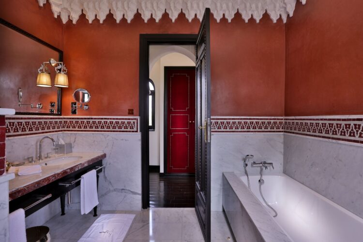 Villa Aljana Luxus Ferienhaus Marokko Mieten Badewanne