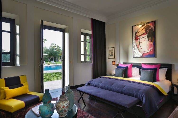 Villa Aljana Luxus Ferienhaus Marokko Mieten Doppelzimmer