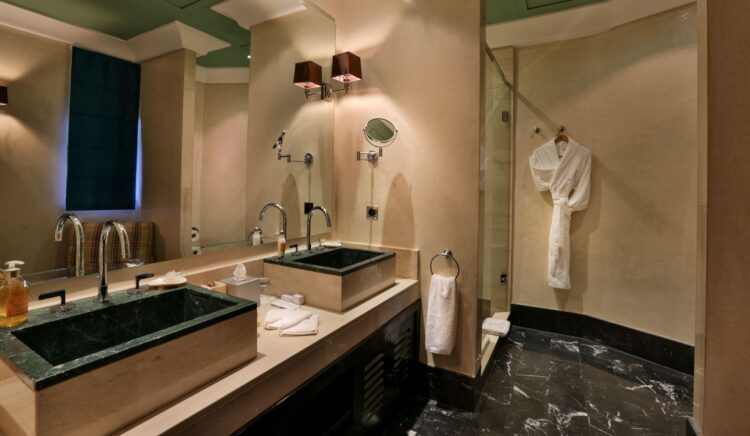 Villa Aljana Luxus Ferienhaus Marokko Mieten Dusche