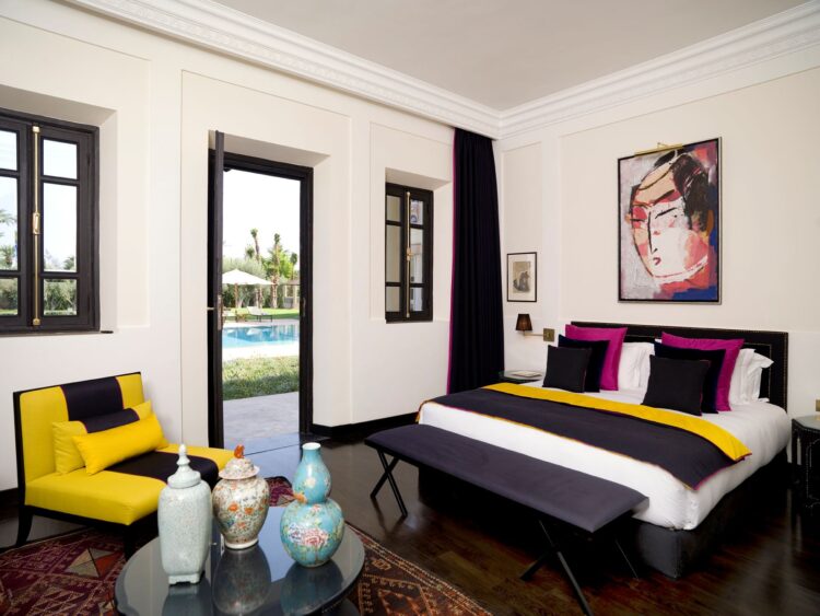 Villa Aljana Luxus Ferienhaus Marokko Mieten Schlafen