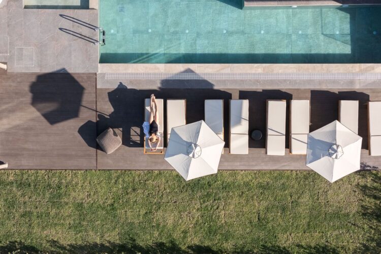 Villa Almyra Luxus Ferienhaus Kreta Am Meer Mieten Poolterrasse