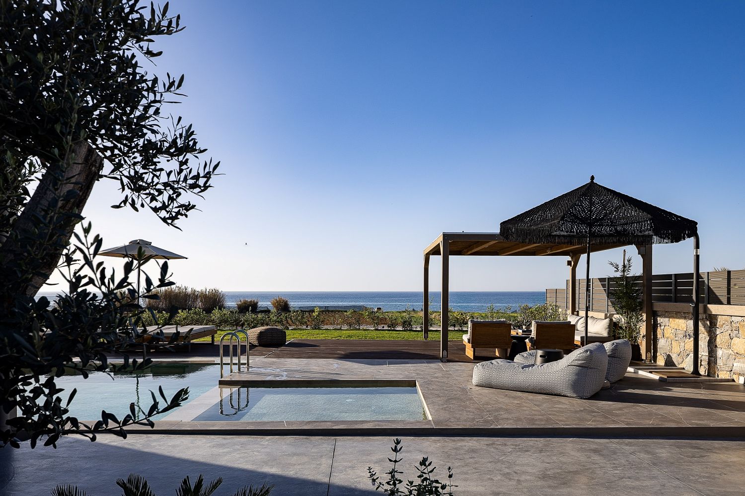 Villa Almyra Luxus Ferienhaus Kreta Am Meer Mieten Relax