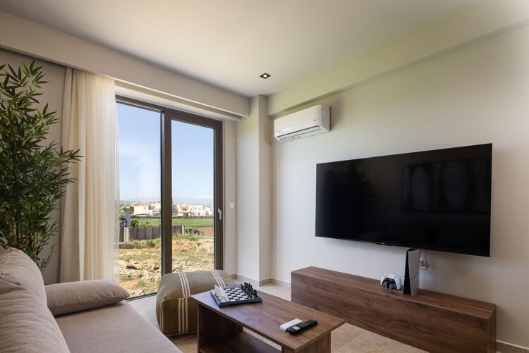 Villa Almyra Luxus Ferienhaus Kreta Am Meer Mieten Spielzimmer