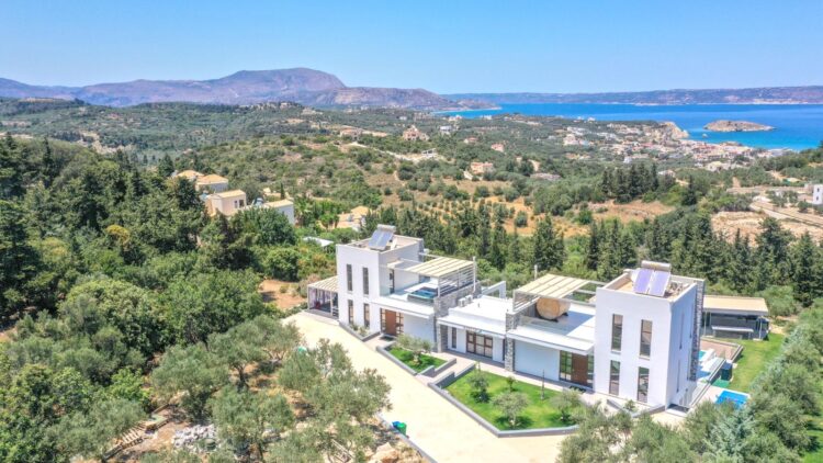 Villa Almyrida Luxus Ferienhaus Kreta Mieten Lage