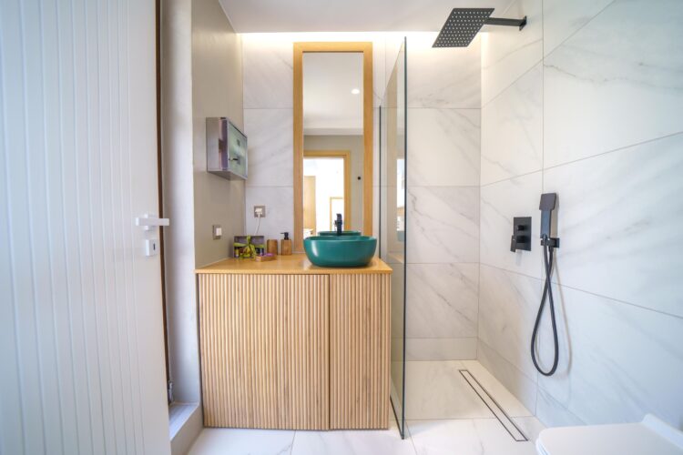 Villa Almyrida Luxus Ferienhaus Kreta Mieten Wc