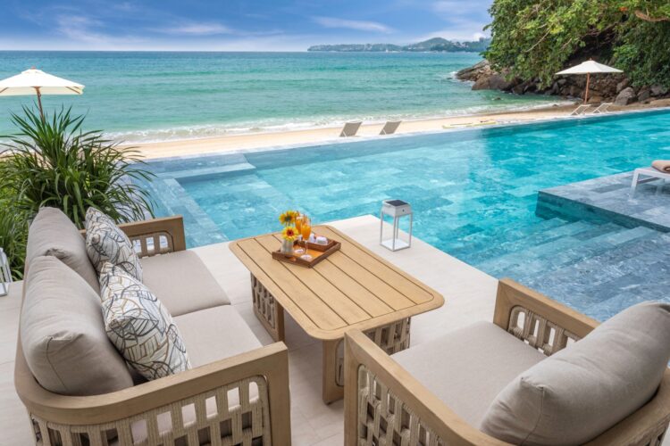 Villa Amann Luxus Ferienhaus Phuket Thailand Am Strand Mieten Lounge
