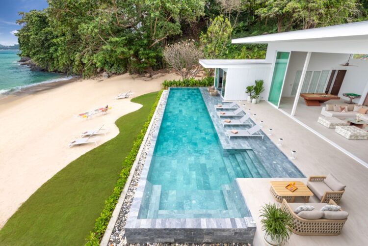 Villa Amann Luxus Ferienhaus Phuket Thailand Am Strand Mieten Pool