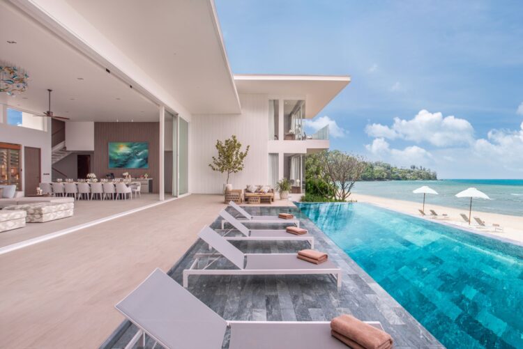 Villa Amann Luxus Ferienvilla Phuket Thailand Am Strand Mieten Poolbereich