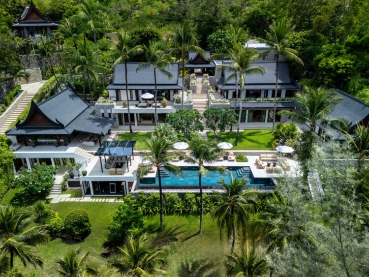 Villa Analaya Luxus Ferienhaus Phuket Mieten Außenansicht