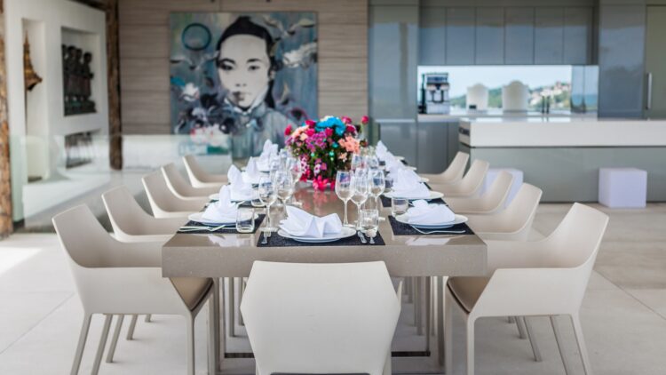 Villa Anavaya Luxus Ferienhaus Koh Samui Mit Pool Mieten Essen