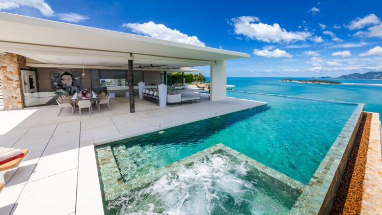 Villa Anavaya Luxus Ferienhaus Koh Samui Mit Pool Mieten Jacuzzi