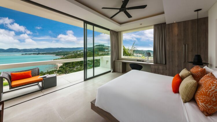 Villa Anavaya Luxus Ferienhaus Koh Samui Mit Pool Mieten Schlafzimmer