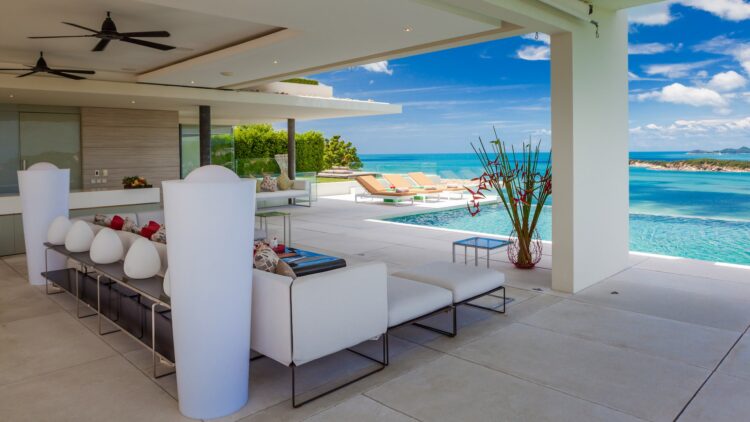 Villa Anavaya Luxus Ferienhaus Koh Samui Mit Pool Mieten Terrasse