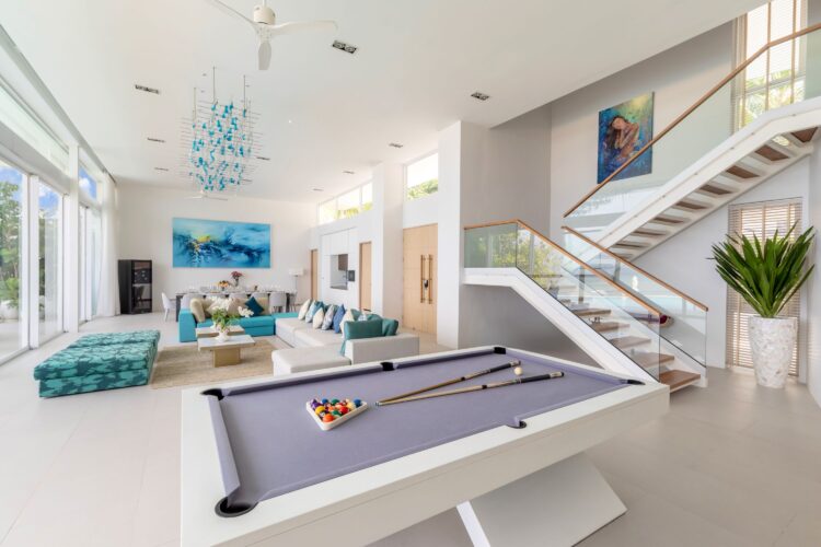 Villa Anda Luxus Ferienhaus Ohuket Thailand Am Strand Mieten Billiard