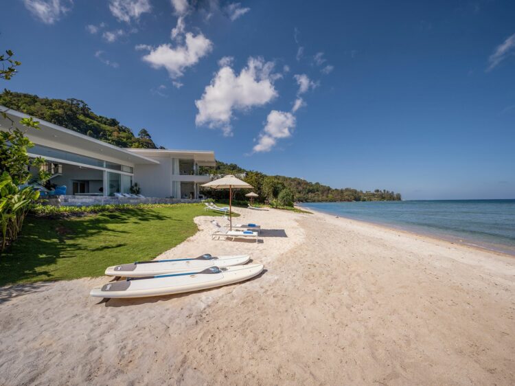 Villa Anda Luxus Ferienhaus Phuket Thailand Direkte Strandlage