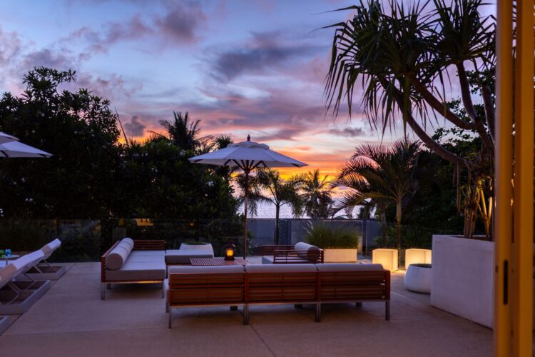 Villa Aqua Luxus Ferienhaus Phuket Am Strand Mieten Sunset