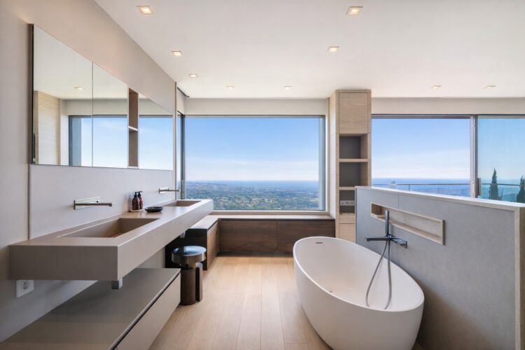 Villa Arome Luxus Ferienhaus Cote D Azur Mieten Badewanne