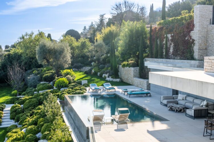 Villa Arome Luxus Ferienhaus Cote D Azur Mieten Gärten