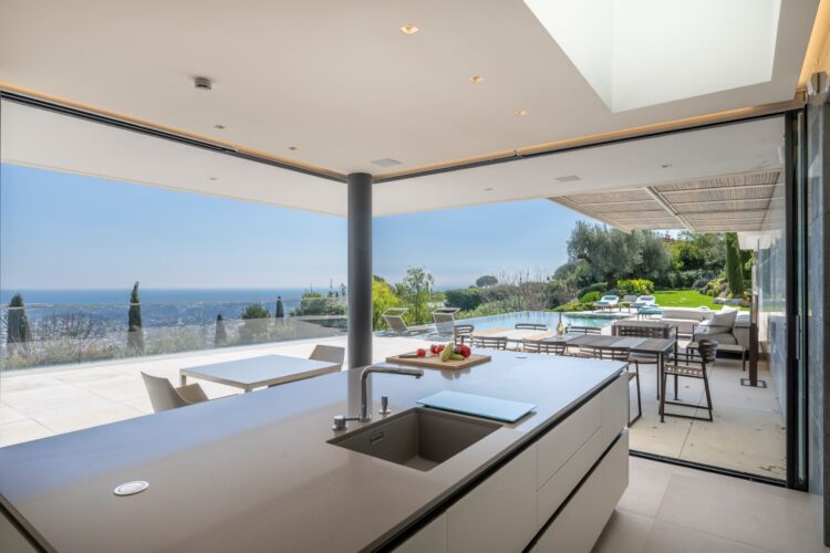 Villa Arome Luxus Ferienhaus Cote D Azur Mieten Küche