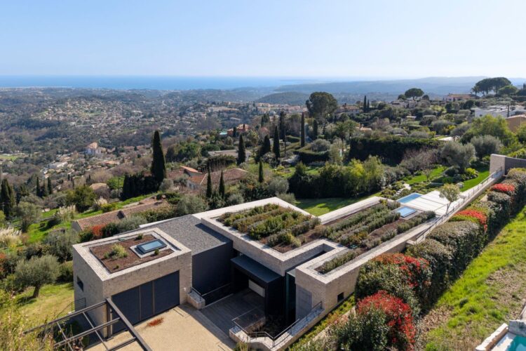 Villa Arome Luxus Ferienhaus Cote D Azur Mieten Panorama