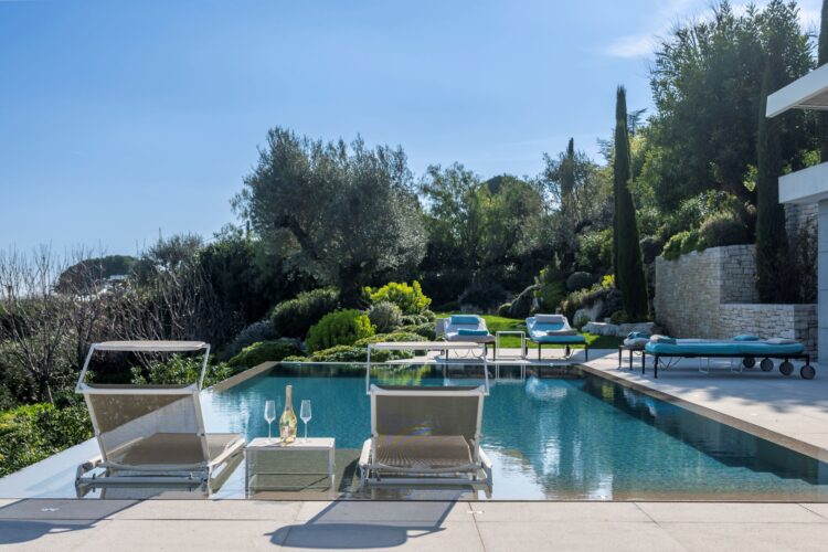 Villa Arome Luxus Ferienhaus Cote D Azur Mieten Pooldetails