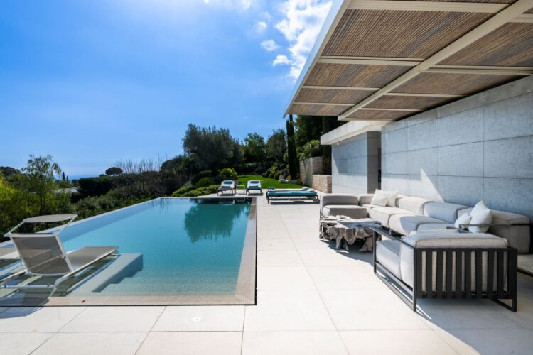 Villa Arome Luxus Ferienhaus Cote D Azur Mieten Poolterrasse