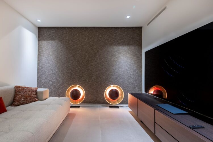 Villa Arome Luxus Ferienhaus Cote D Azur Mieten Tv Room