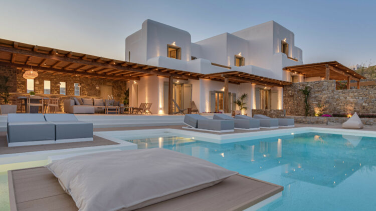 Villa Astralis Iii Poolterrasse Mit Lounge Mykonos Griechenland Mieten