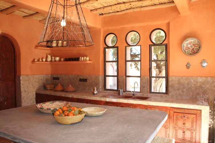 Villa Azala Luxus Ferienhaus Marokko Mieten Küche
