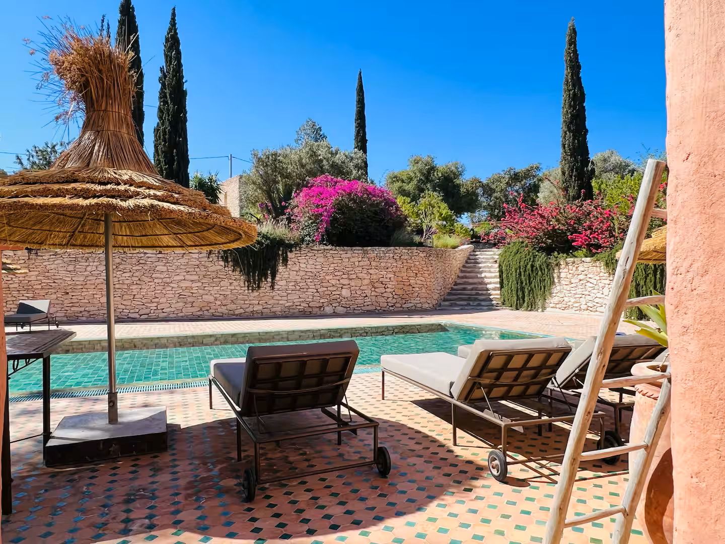 Villa Azala Luxus Ferienhaus Marokko Mieten Liegen