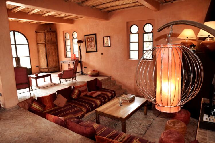 Villa Azala Luxus Ferienhaus Marokko Mieten Lounge