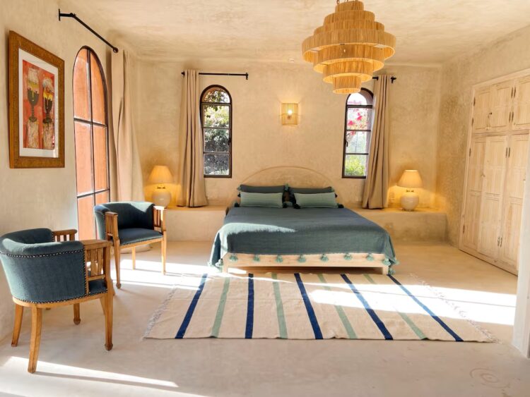 Villa Azala Luxus Ferienhaus Marokko Mieten Schlafzimmer