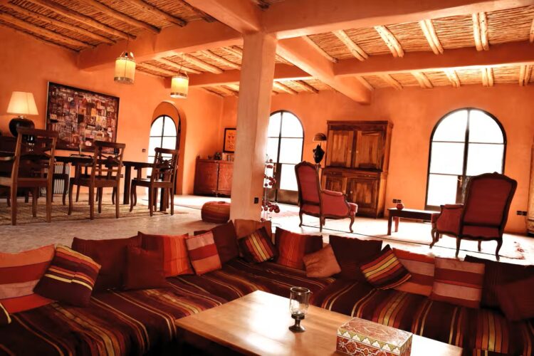 Villa Azala Luxus Ferienhaus Marokko Mieten Wohnbereich