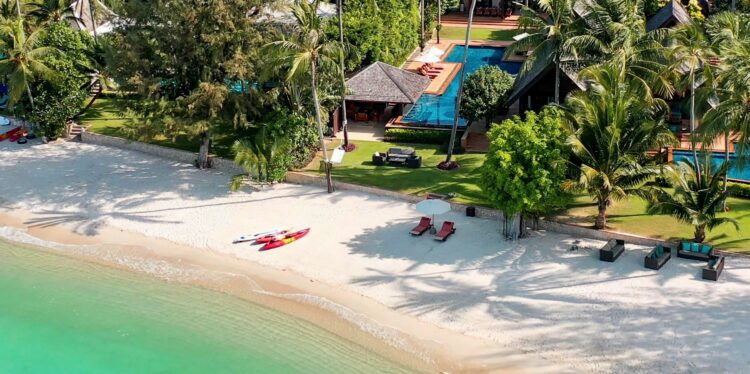 Villa Baan Puri Luxus Ferienvilla Koh Samui Thailand Beachfront