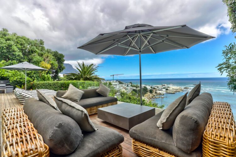 Villa Bali Bay Luxus Feriehaus Kapstadt Mit Pool Mieten Outdoor Lounge