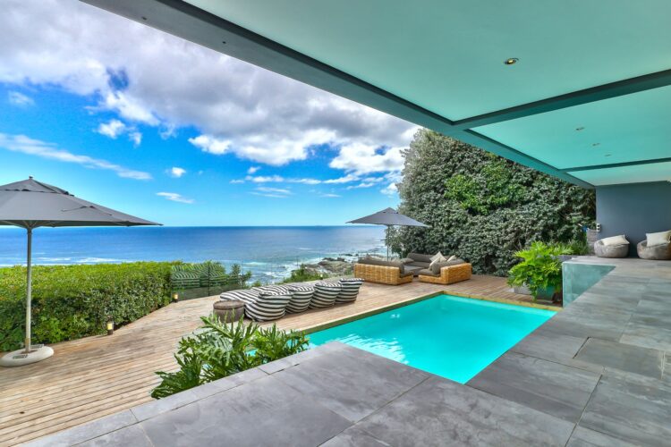Villa Bali Bay Luxus Feriehaus Kapstadt Mit Pool Mieten Poolterrasse