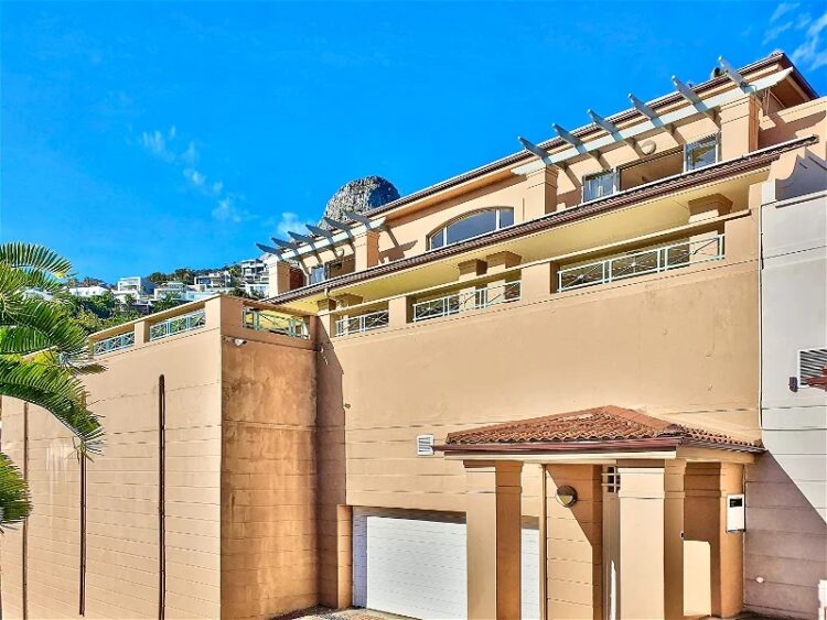 Villa Bantry Bay Luxus Ferienhaus Kapstadt Mieten Außenansicht