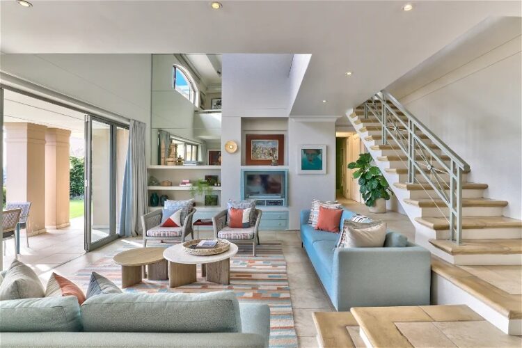 Villa Bantry Bay Luxus Ferienhaus Kapstadt Mieten Wohnzimmer