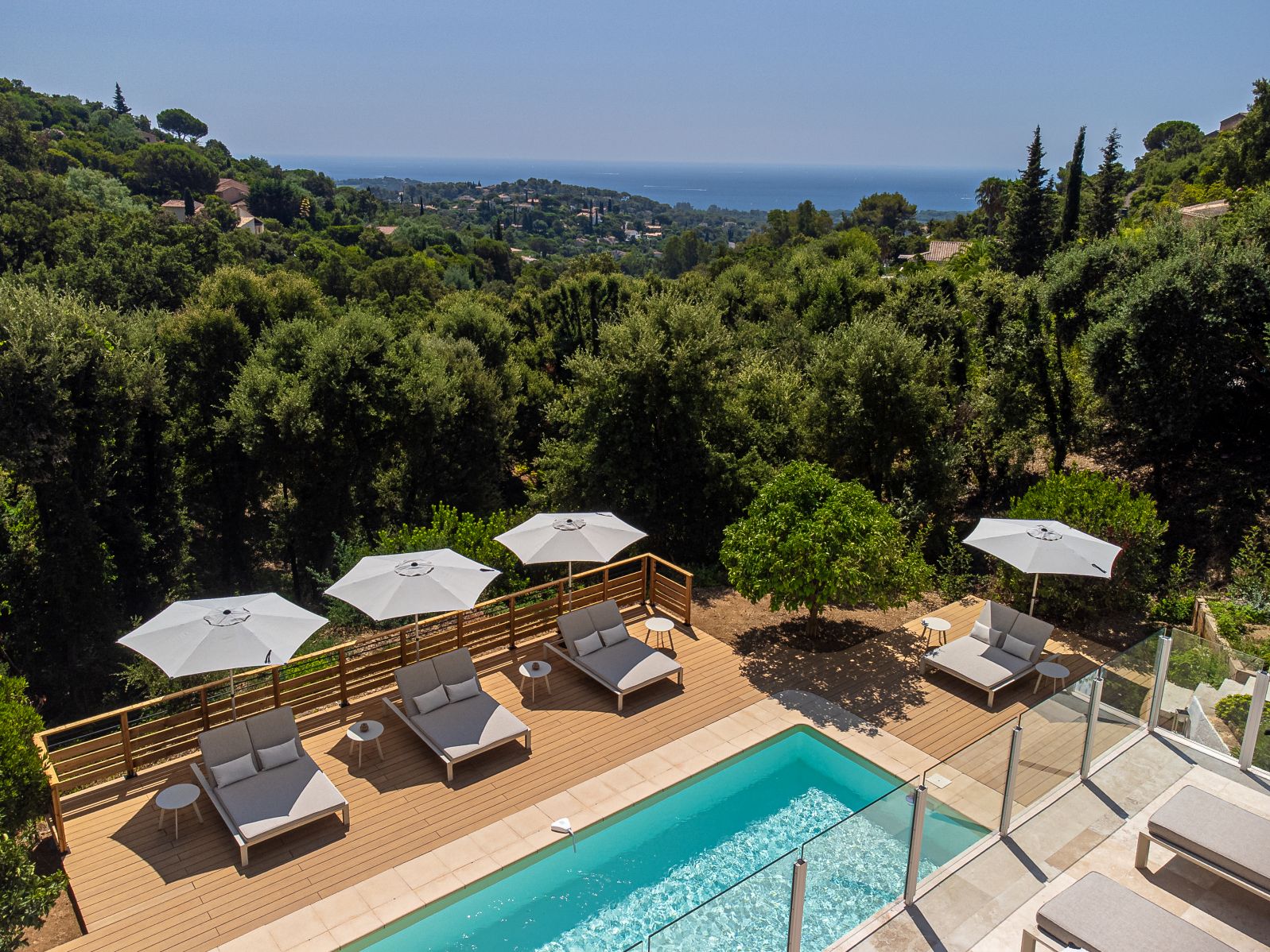 Villa Barbigoua Luxus Ferienhaus Cote D Azur Mieten Meerblick