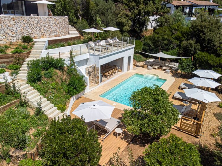 Villa Barbigoua Luxus Ferienhaus Cote D Azur Mieten Pool Area