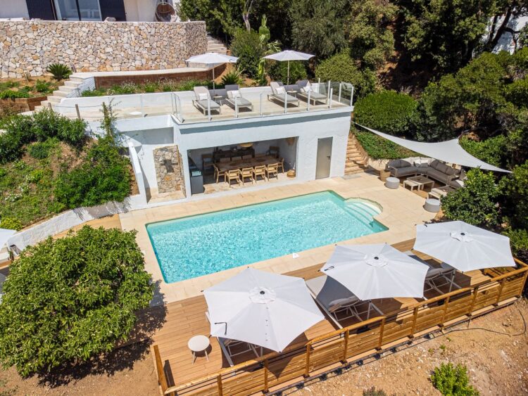 Villa Barbigoua Luxus Ferienhaus Cote D Azur Mieten Poolbereich