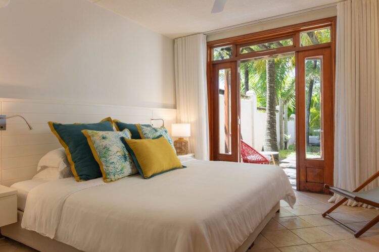 Villa Belle Mare Luxus Ferienhaus Mauritius Am Strand Mieten Schlafzimmer