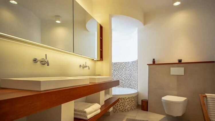 Villa Benagil Views Luxus Ferienhaus Algarve Am Meer Mieten Bad