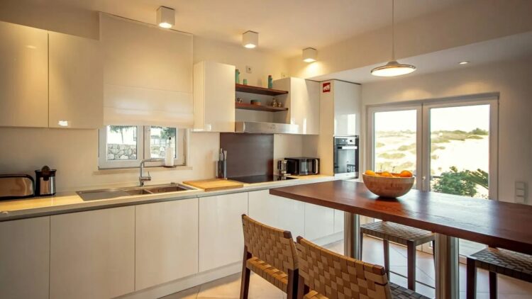 Villa Benagil Views Luxus Ferienhaus Algarve Am Meer Mieten Küche
